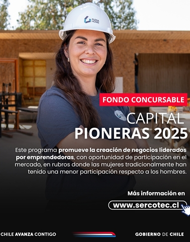 SERCOTEC lanza fondo para que mujeres creen empresas en rubros con mayor presencia de hombres
