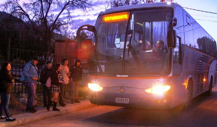 División El Teniente conmemora 50 años de transporte gratuito para estudiantes de Coya