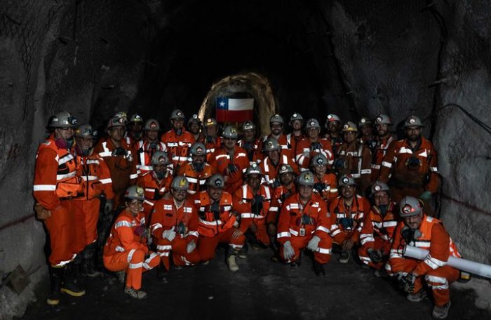 Codelco realiza primera tronadura en proyecto Andes Norte de El Teniente