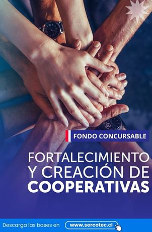 Fondo de Sercotec destinará más de $1.300 millones para el desarrollo de las cooperativas en Chile