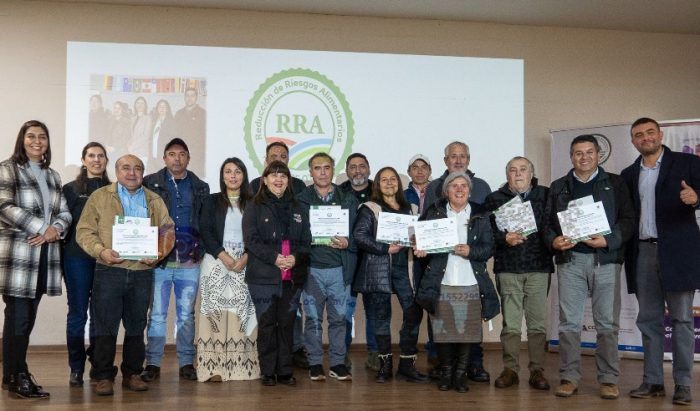 Ocho productores de O’Higgins obtienen por primera vez certificación que acredita bajo riesgo alimentario en sus procesos