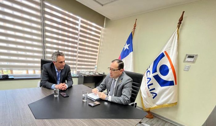 Alcalde Agliati se reúne con fiscal regional por homicidio en Villa Alameda