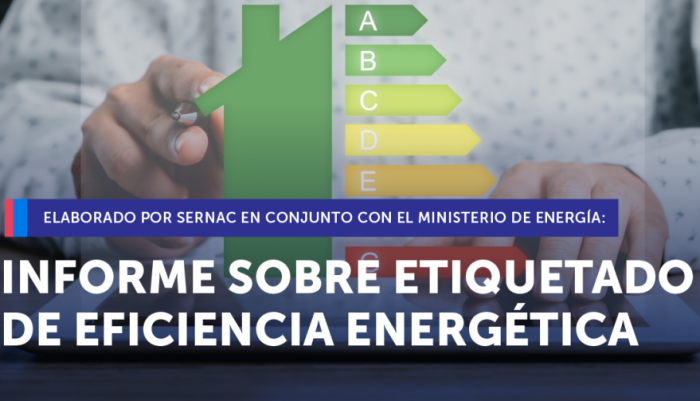 Etiquetado de Eficiencia Energética influye a la hora de comprar pero la información aún es insuficiente según informe de SERNAC