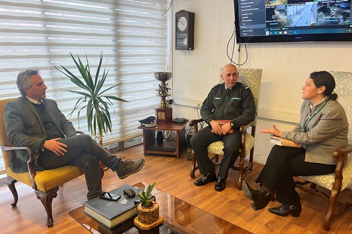 Director Regional de Gendarmería  visitó municipio de  Rancagua y Machalí para fortalecer la reinserción social