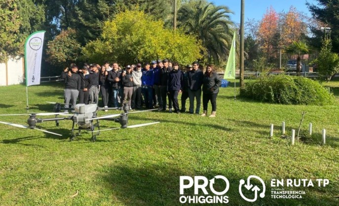 Pro O’Higgins registra un 68% de avance en la realización de transferencias tecnológicas entre liceos – empresas del programa EN RUTA TP