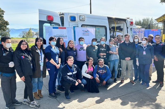 Ruta Médica inicia su puesta en marcha atendiendo a más de un centenar de personas en situación de calle en O’Higgins