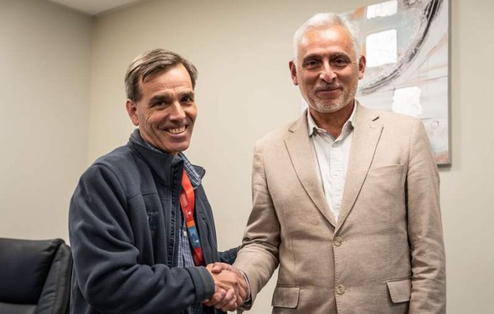 Gerente general (i) de Codelco División El Teniente sostiene reunión de trabajo con gobernador regional