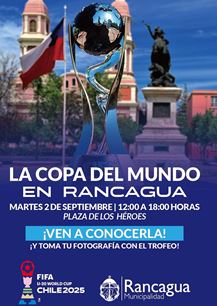 La Copa del Mundo Sub-20 llega a Rancagua