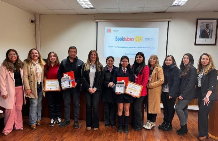 Cerca de 200 estudiantes de O´Higgins recomendaron sus libros favoritos en la 5° edición de Booktubers CRA