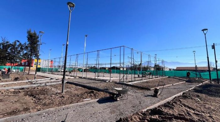 Municipalidad de Rancagua avanza en la recuperación integral de un emblemático espacio de Villa Baquedano