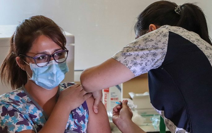 Con éxito finalizó la primera parte de la Campaña de Vacunación COVID-19 en el HRLBO