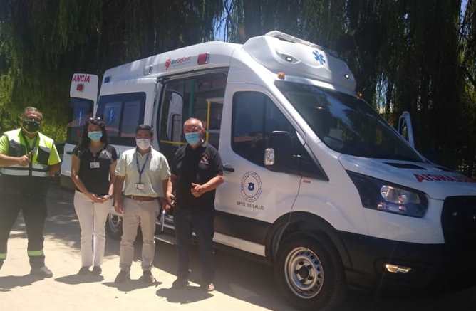 Coltauco cuenta con nueva Ambulancia para el traslado de pacientes