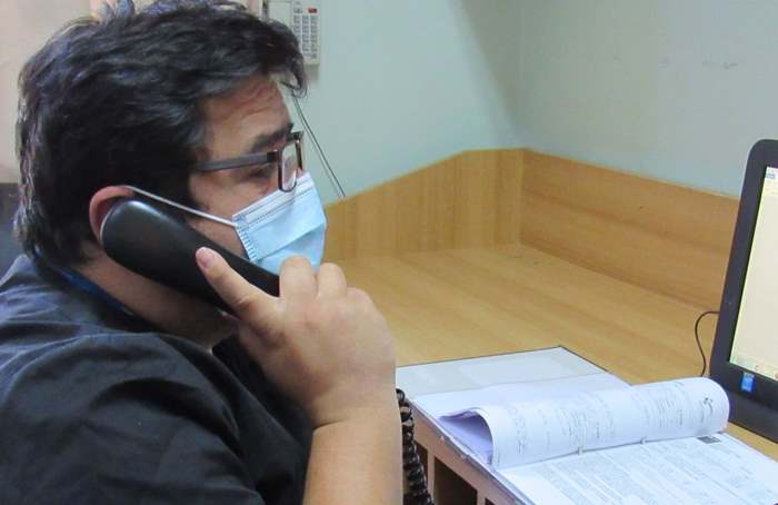 Hospital de Rengo: mediante llamada entrega estado clínico del paciente hospitalizado
