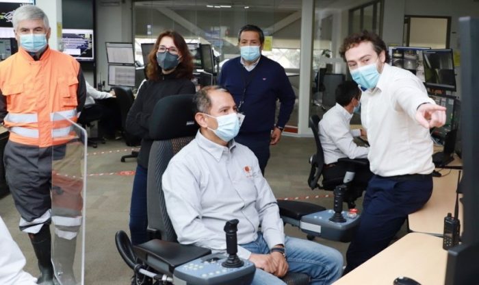 Nuevos miembros del directorio de Codelco visitan El Teniente