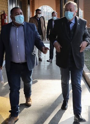 Alcalde de Graneros estrecha lazos de trabajo  con la Universidad de O’Higgins