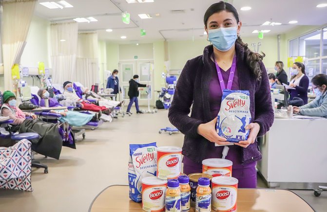 Campaña de la Leche: Apoyando la buena alimentación de los pacientes oncológicos del HRLBO