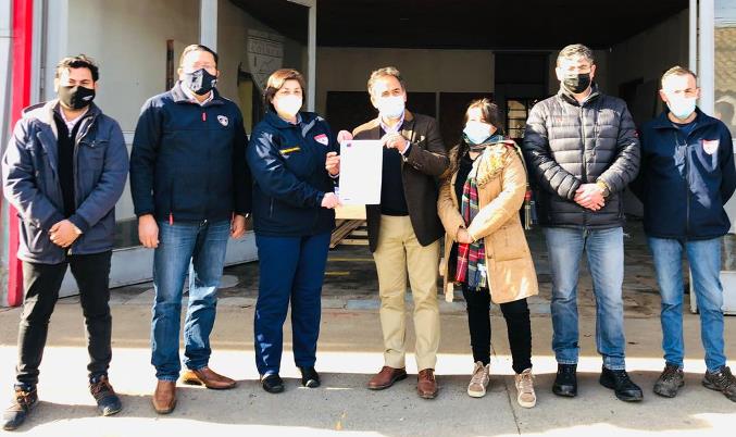 Inician las Obras “Reposición Cuartel de la Primera Compañía Cuerpo de Bomberos de Coinco”