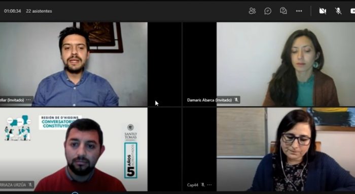 Constituyentes de la Región de O’Higgins compartieron sus posturas en conversatorios de Santo Tomás Rancagua