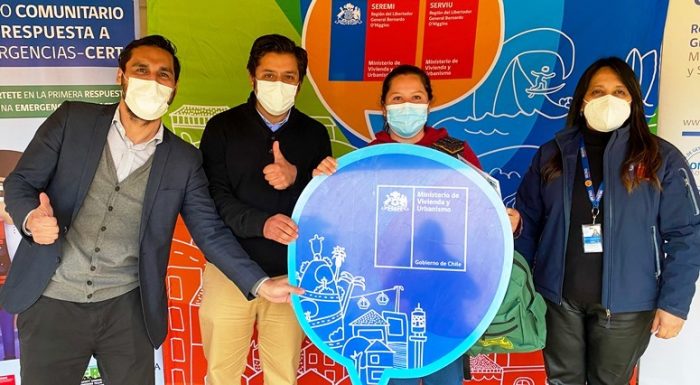 Vecinos del Programa Pequeñas Localidades de Pailimo participan en capacitación de respuesta ante emergencia