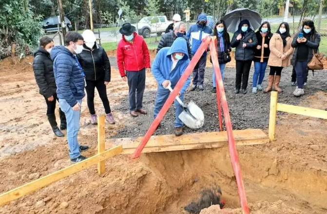 Comité de vivienda de Pumanque apoyado por SERVIU O’Higgins comienza a concretar el sueño de la casa propia