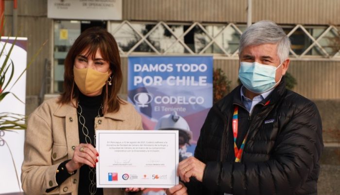 Codelco se suma a Iniciativa de Paridad de Género