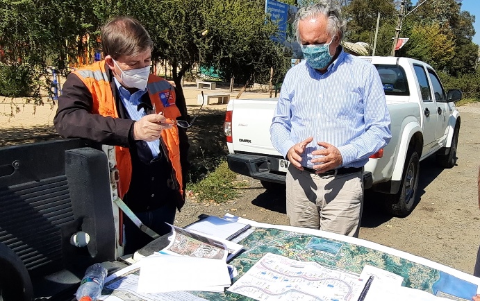 MOP O’Higgins informa del inicio de obras “Camino de La Fruta”