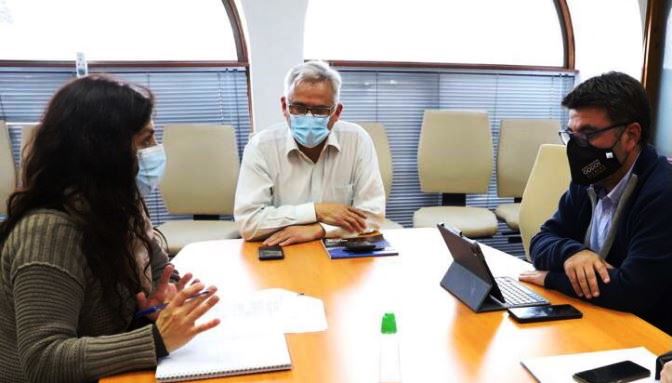 Proyectos para Rancagua marcan reunión de trabajo entre Gobernador y Alcalde Godoy