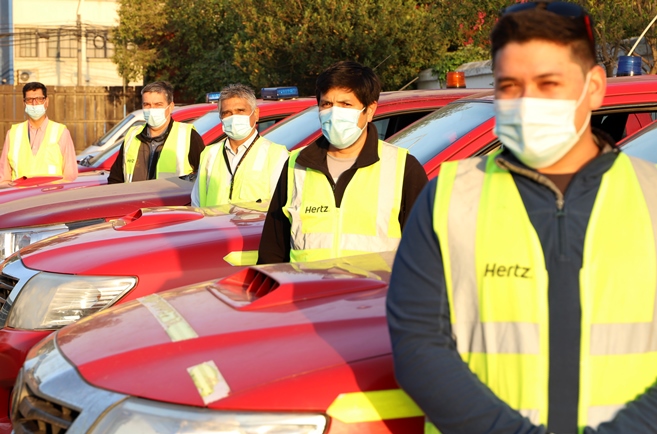 Tenientinos suman 800 viajes para trasladar vacunas en la Región de O’Higgins