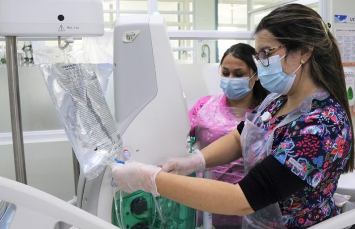 Hospital San Fernando realiza con éxito el uso de citrato para la terapia de reemplazo renal continua
