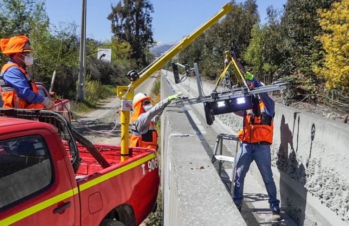 El Teniente utiliza robot para asegurar que su canal de relaves esté en óptimas condiciones