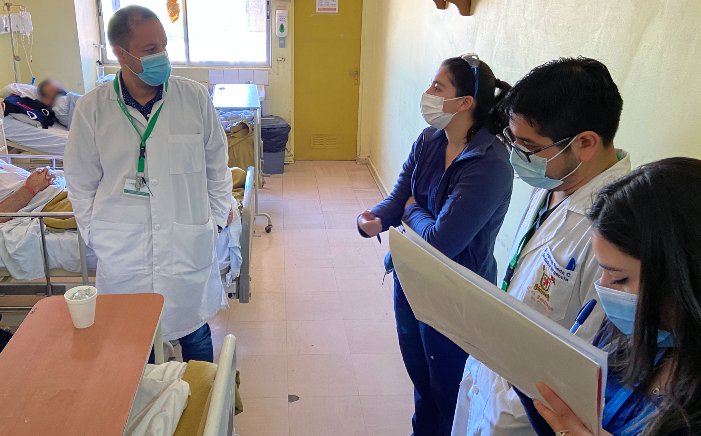 Ante alza de contagios Servicio de Salud O’Higgins fortalece Gestión Clínica en Red