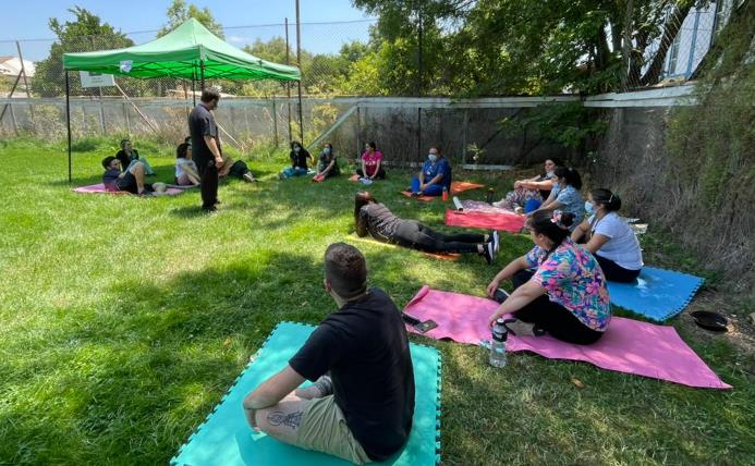 Funcionarios del Hospital de Lolol trabajan en autocuidado y manejo del estrés