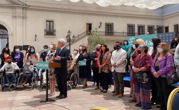 Alcalde de Rancagua participa en La Moneda en creación del Programa de Apoyos y Cuidados: “Chile Cuida”