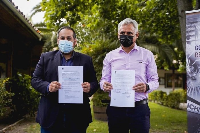 Gobernador Regional y Alcalde de Coltauco firman convenio para dos importantes proyectos