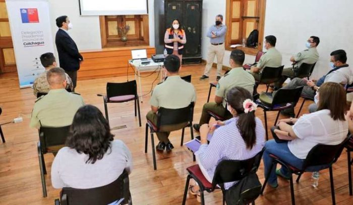 DPP Colchagua realizó reunión provincial de Incendios Forestales