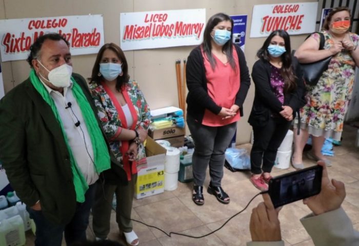 Programa municipal de acompañamiento covid detecta un caso positivo en colegio María Escobillana de Graneros