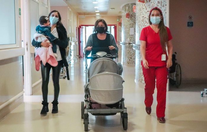 Continúan las visitas guiadas para gestantes en el HRLBO, con quinto taller remoto