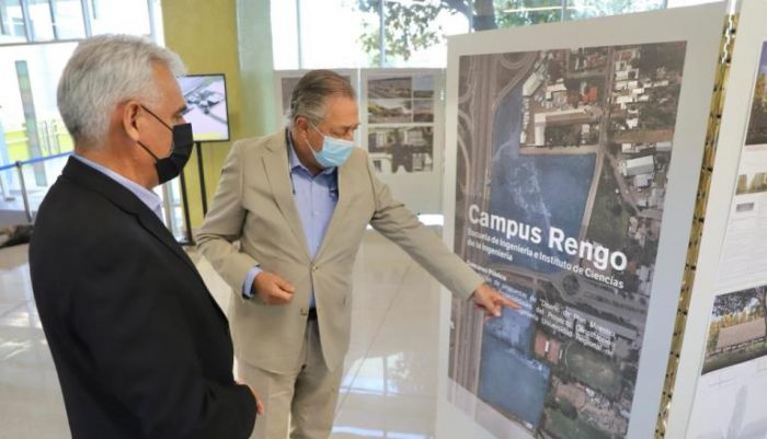 Gobernador Pablo Silva Amaya visita Universidad de O´Higgins y se compromete con el avance y construcción de Campus de Ingeniería en Rengo
