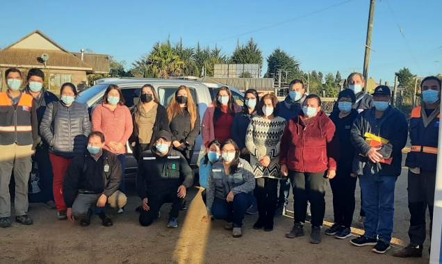 Comunidad del secano costero se capacitó en respuesta ante emergencias