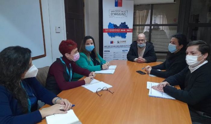 Salud O’Higgins y Red Salud acuerdan estrategias para resolver cuatro problemas GES