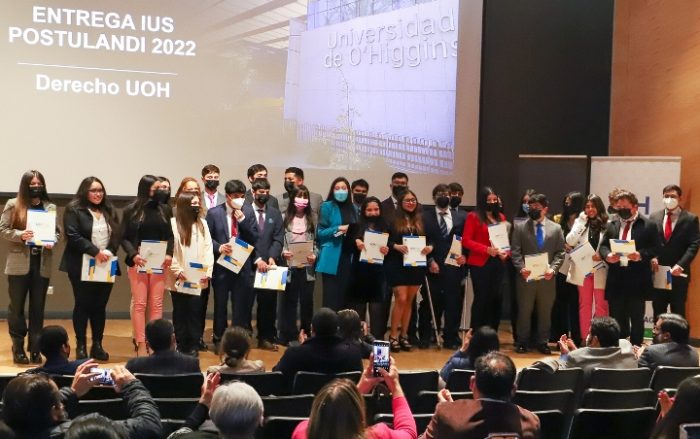 Estudiantes de Derecho recibieron la investidura Ius Postulandi