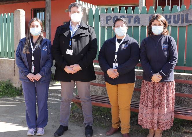 Pichilemu logra altas cifras de vacunados contra Influenza y Covid
