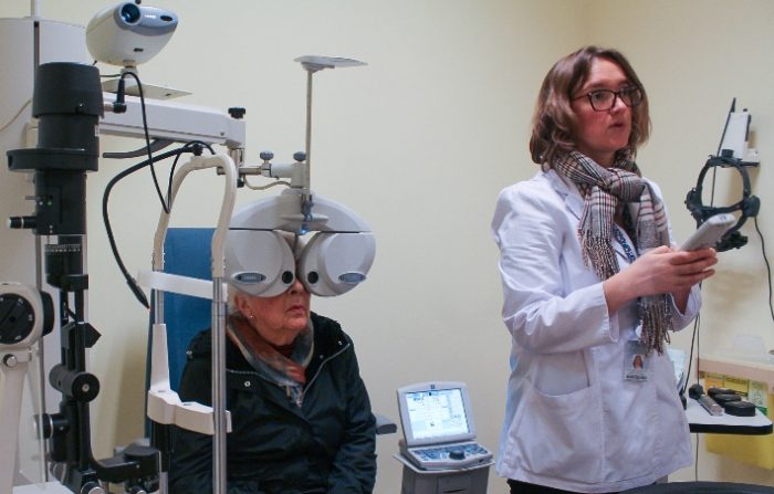 Un centenar de pacientes fueron intervenidos en operativo de oftalmología