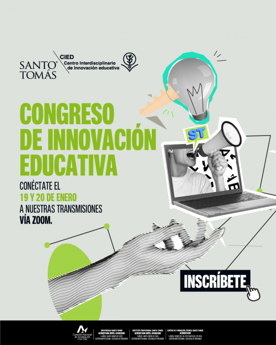 Universidad Santo Tomás lanza nueva versión de Congreso de Innovación Educativa