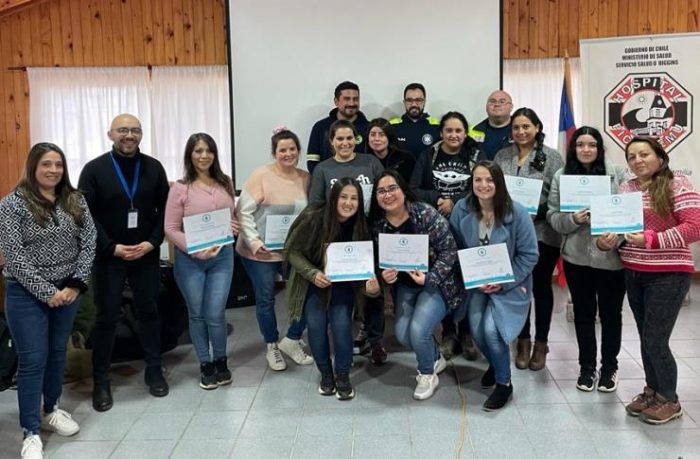 SAMU O’Higgins capacita a educadoras de párvulos en Pichilemu