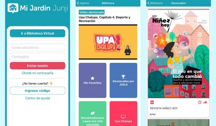 JUNJI lanza renovada APP que permite conectar a familias y equipos educativos