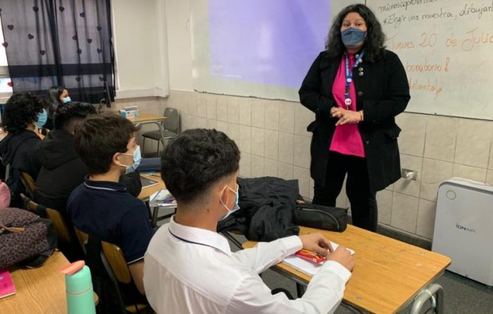SEREMI de Salud fiscaliza uso de mascarillas en establecimientos educacionales