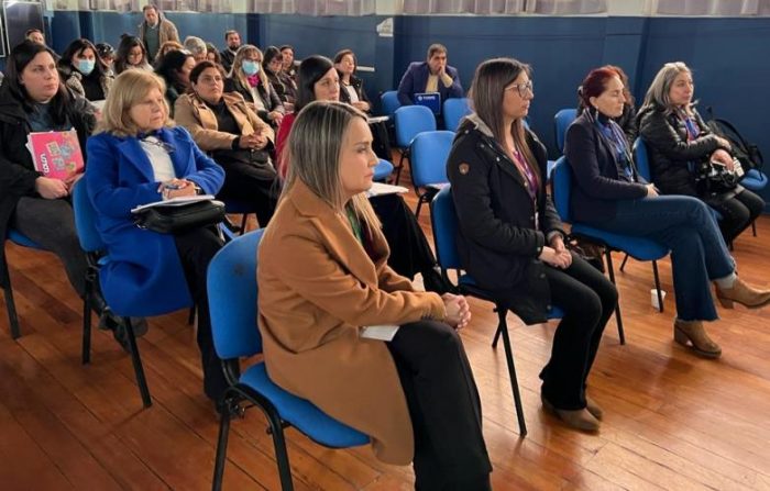 Directores de colegios municipales de Rancagua participan en Taller de Prevención del Suicidio