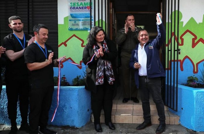 Alcalde de Graneros inauguró nuevo edificio para atención gratuita de salud