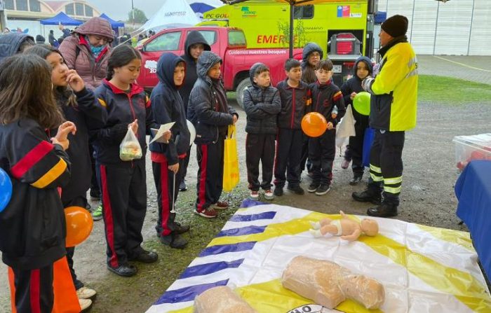 SAMU se hace presente en Feria de Autocuidado